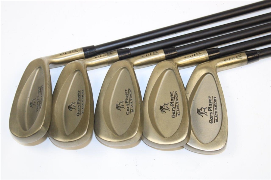 Gary Player's Personal Group of Gary Player Black Knight 2-6-7-8-P Irons with Letter