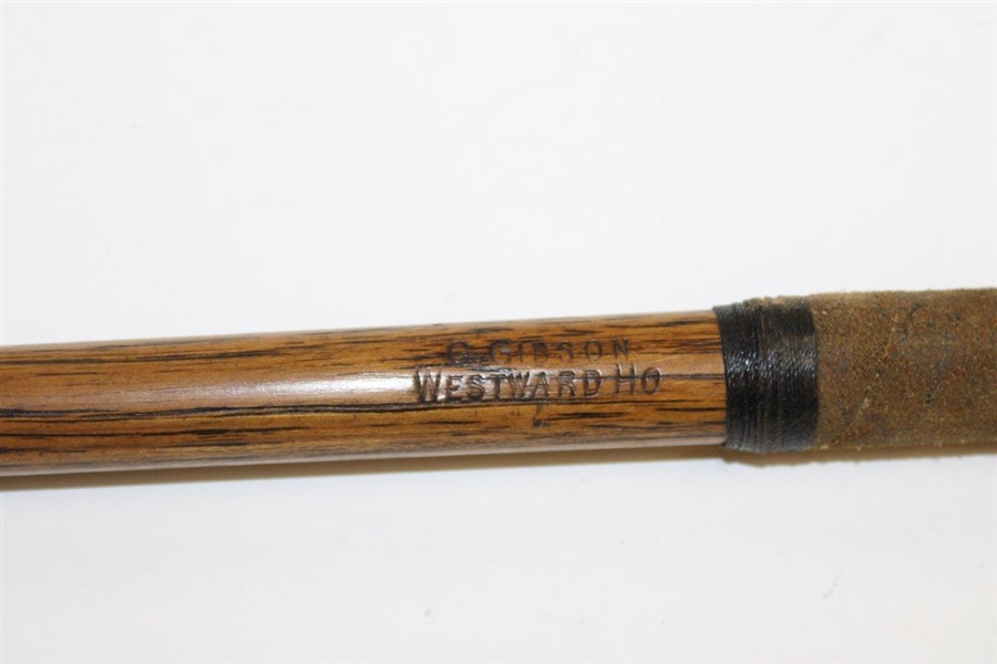 Charles Gibson Westward Ho Wood with Shaft Stamp