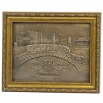 St Andrews Home of Golf Millennium Ed 1/100 Artist Proof Resin Gold Leaf by Bill Waugh