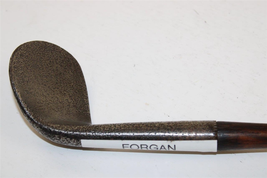 Vintage Robert Forgan (St. Andrews) Medium Size Head Rut Iron with Shaft Stamp