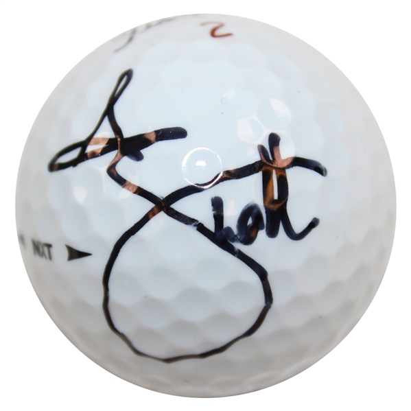Adam Scott Signed Masters Logo Golf Ball JSA #AC31332
