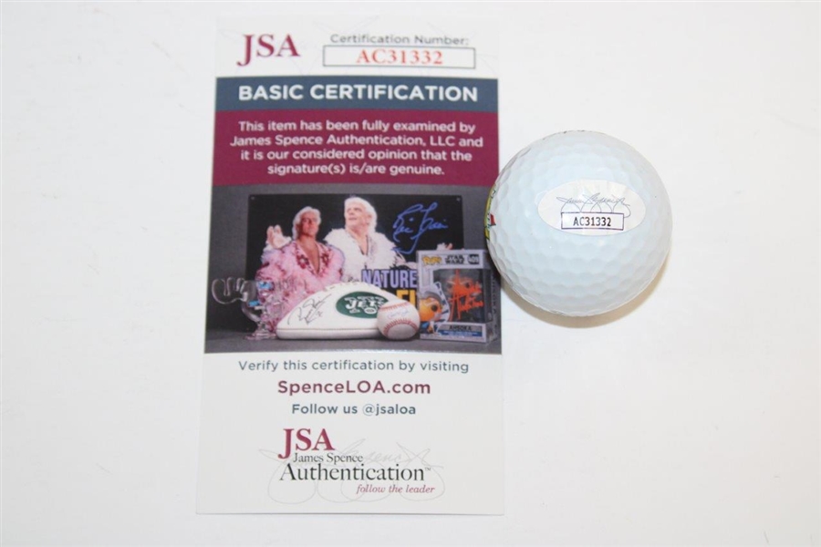 Adam Scott Signed Masters Logo Golf Ball JSA #AC31332