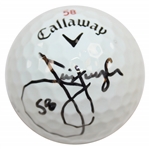 Jim Furyk Signed Callaway 58 Logo Golf Ball JSA #DD50847