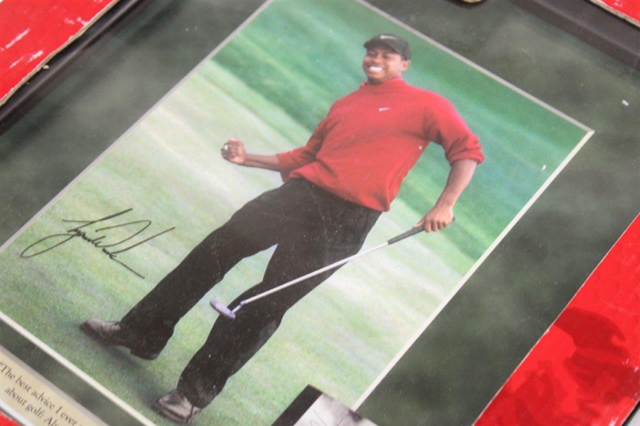 Tiger Woods Collection 2004 Upper Deck Framed Photo - The Masters