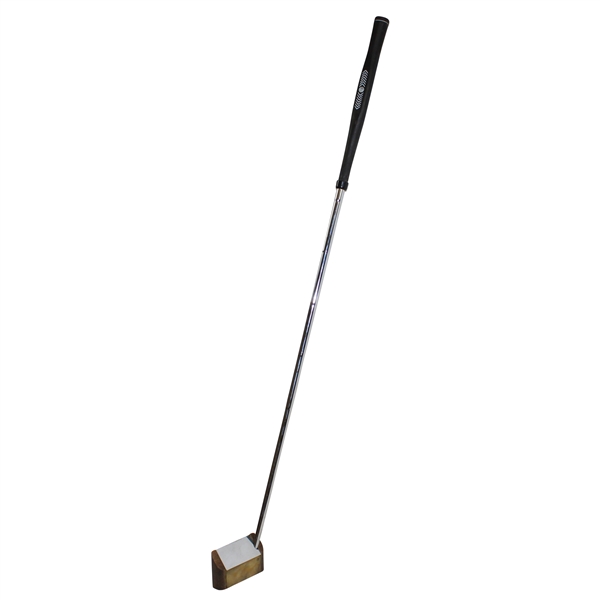 Wooden Head Putter with Mirror For Aim