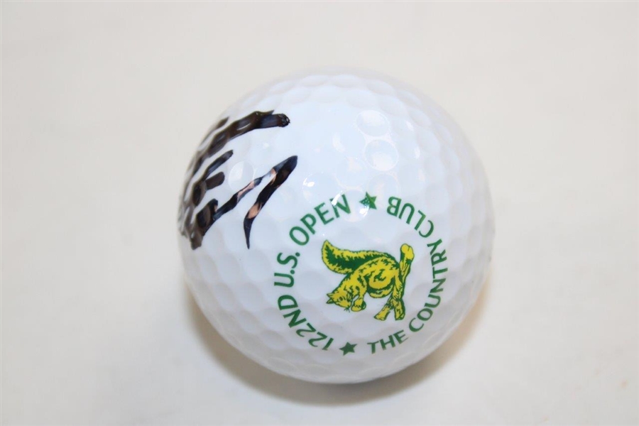 Matthew Fitzpatrick Signed 2022 US Open The Country Club Logo Golf Ball JSA ALOA
