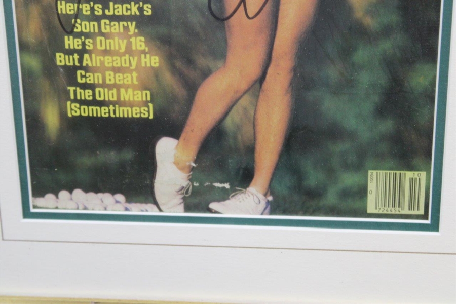 Gary Player's Personal Jack Nicklaus & Gary Nicklaus Signed 1985 Sports Illustrated JSA ALOA