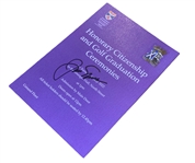 Jack Nicklaus Signed St Andrews Honorary Citizenship and Golf Graduation Ceremonies Ticket - 7/12/22!