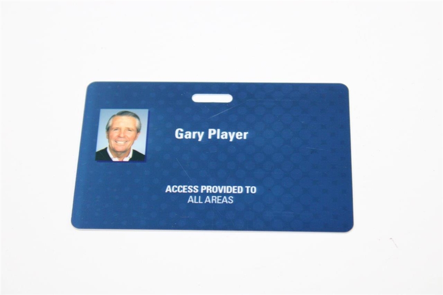 Gary Player's Personal 2013 PGA Tour Member Champions Tour All Access Badge
