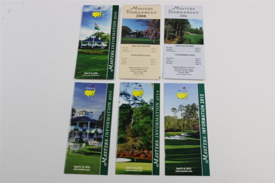 Miscellaneous Masters Tournament Items - Parking Permits, Maps, Radio Info, Traffic, & more
