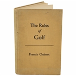 1948 The Rules of Golf Book by Francis Ouimet - John Andrisani Collection