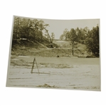 Early 1930s Augusta National GC Photo of Hole #10 (Now) Construction Grounds