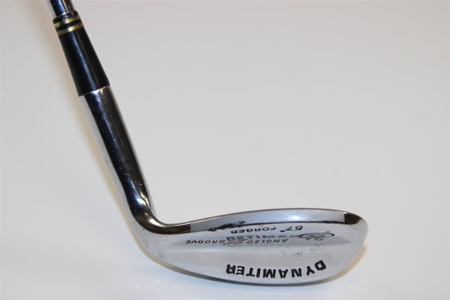 Lee Trevino's Personal Sombrero Logo Spalding 57 Degree Dynamiter Spalding Wedge - Ralph Hackett Collection