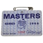 1966 Masters Tournament Series Badge #12868 - Nicklaus Win