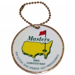 Lanny Wadkins 1983 Masters Contestant Bag Tag