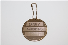 Lanny Wadkins' 1983 Masters Contestant Bag Tag