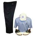 Tom Watson Course Worn Shirt, Pants, Shoes, & Signed Hat 