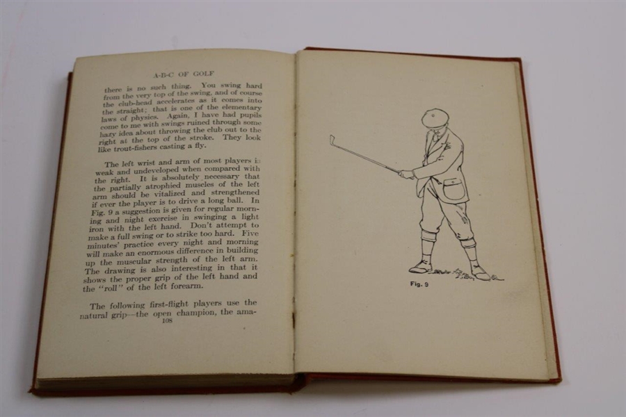 1916 ABC of Golf 1st Edition Book by John Duncan Dunn