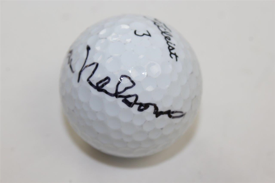 Byron Nelson Signed Titleist Golf Ball JSA ALOA