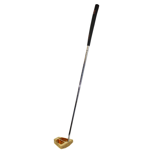 Vijay Singh 2004 HP Classic of New Orleans Winner Bobby Grace Gold Plated Putter