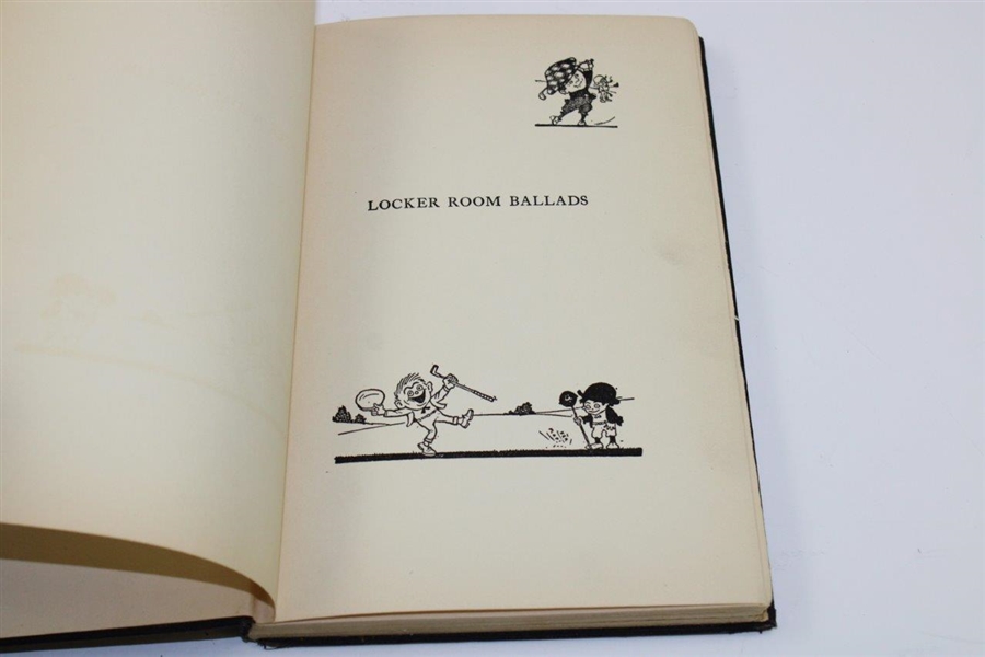 1925 'Lcoker Room Ballads' Book by W. Hastings Webling