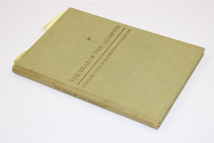 The Year of the Diamond - CC of Rochester - Founded 1895' Ltd Ed #288/1000 Book