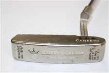 Chris DiMarco's Personal Titleist Cameron Pro Platinum Newport Mil-Spec Putter