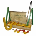 Vintage The Teenie Weenie Jr. Garton Toy Co. Golf Game In Box with Clubs