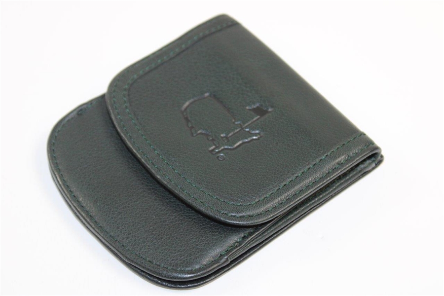 Augusta National Green Leather Taxi Wallet