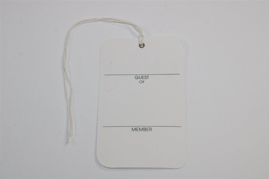 Augusta National Guest Tag -Unused With String