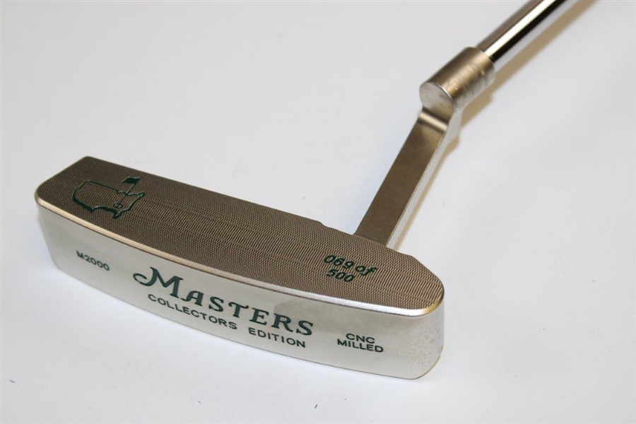 2000 Masters Tournament Ltd Ed 69/ 500 Putter In Box With Cert