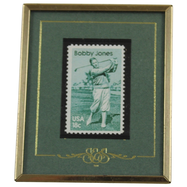 Bobby Jones 1991 Stamps & Stories Framed Stamp