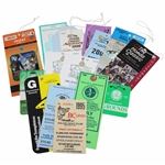 Assortment of Various Fifteen (15) PGA Tour Badges & Tickets