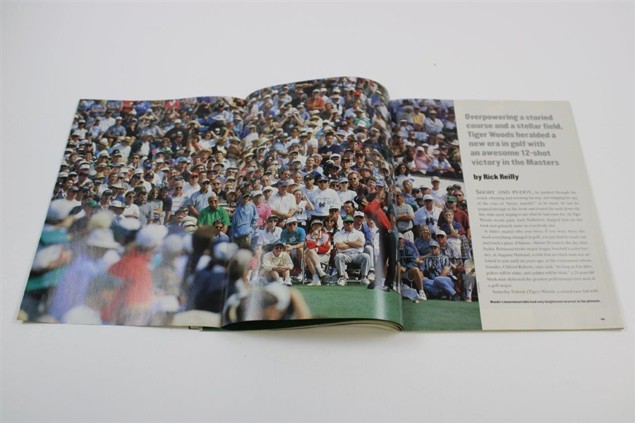 Tiger Woods 1997 Sports Illustrated The New Master - 2nd Cover - April 21st