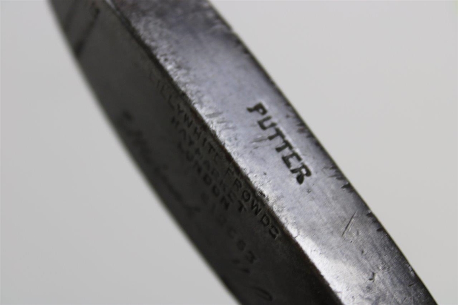 Lillywhite, Frowd & Co. Haymarket Winckworth-Scott Square Solid Steel Shaft Putter 