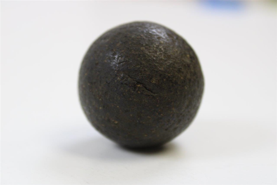 Circa 1848 - Early 1850's Smooth Gutty Percha Golf Ball