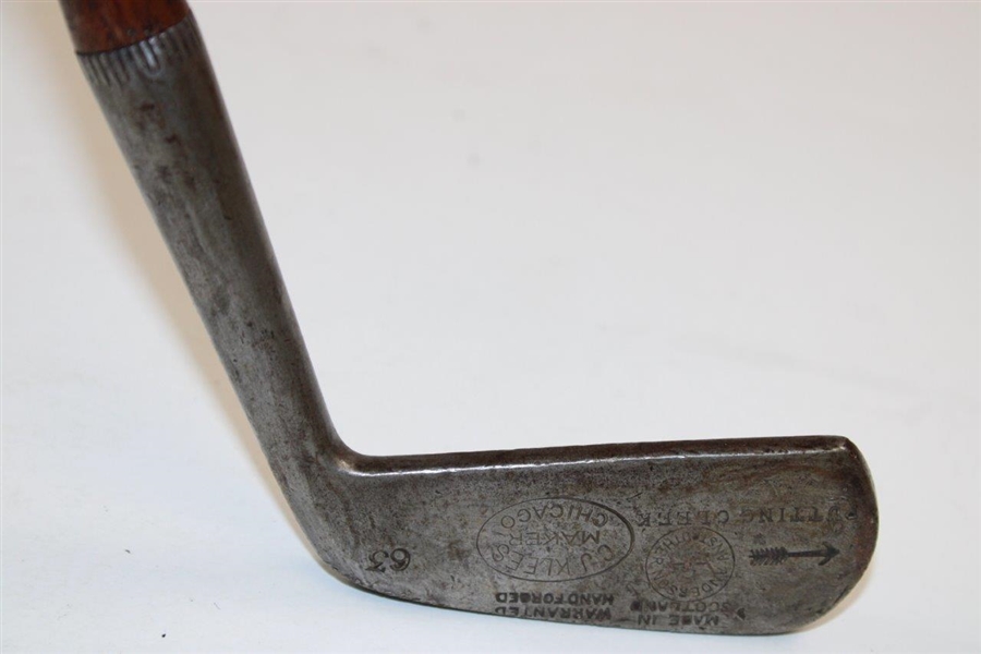 Anderson Anstruthers C.J. Klees Maker Chicago Hand Forged Putting Cleek
