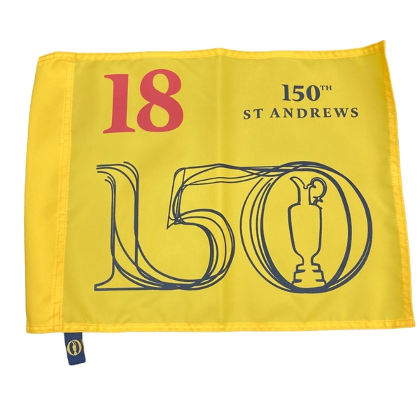 2022 The OPEN Championship at St. Andrews Ltd 150th Logo Golf Flag