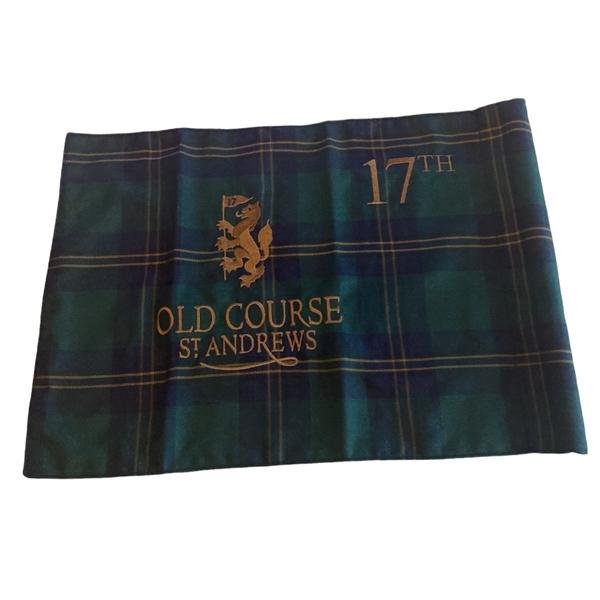 The Old Course at St. Andrews Tartan Collection Golf Flag