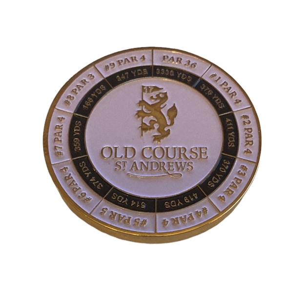 The Old Course St. Andrews Duo Yardage Mondo Mark