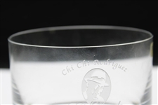 Chi-Chi Rodriguez's Personal El Legado Festival Of Golf 3rd Place Glass Bowl Trophy