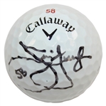 Jim Furyk Signed Callaway 58 Logo Golf Ball JSA #DD50849