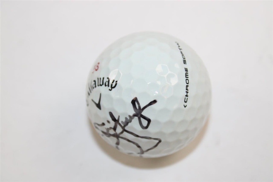 Jim Furyk Signed Callaway '58' Logo Golf Ball JSA #DD50849