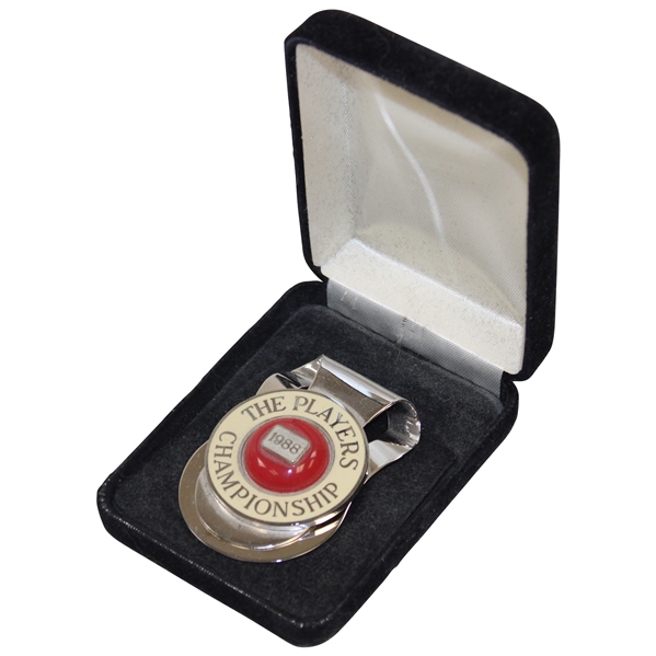 Lanny Wadkins 1988 Players Championship Contestant Badge/Money Clip