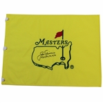 Jack Nicklaus Signed Undated Masters Embroidered Flag With Years Won JSA ALOA