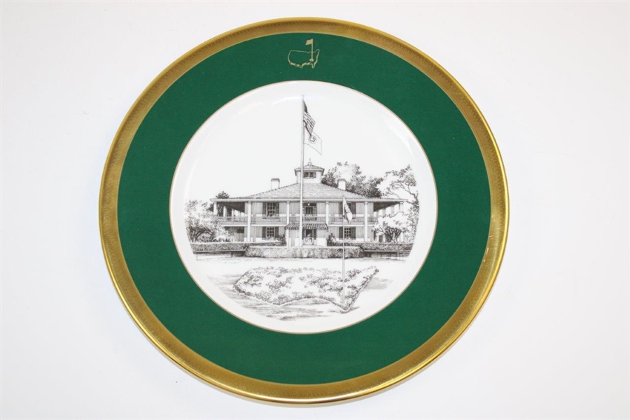 1992 Masters Tournament Lenox Commemorative Member Plate #2 with Original Box