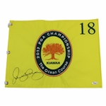 Rory McIlroy Signed 2012 PGA Championship at Kiawah Island Embroidered Flag #K87896