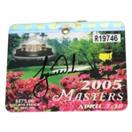 Tiger Woods Signed 2005 Masters SERIES Badge #R19746 JSA FULL #XX60325