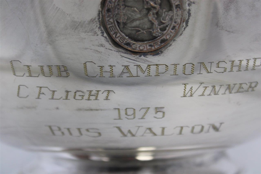 Eaton Canyon Men's Golf Club Championship C Fight Winner Trophy 1975 Bus Walton Winner