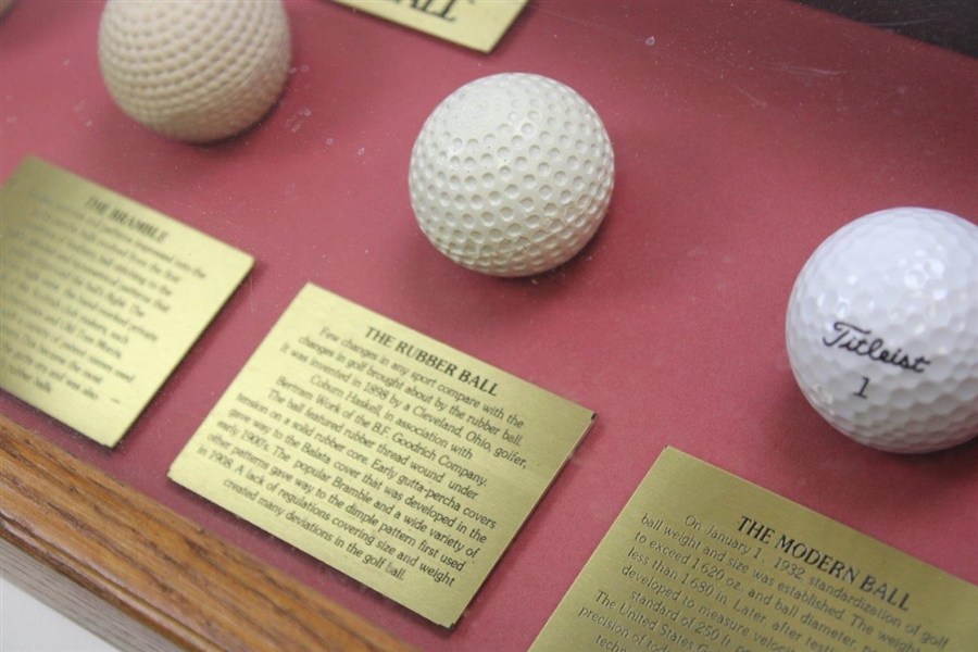 The Evolution Of The Golf Ball Presentation Display